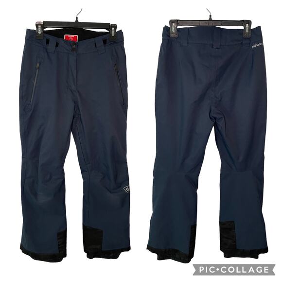 Rossignol Other - Rossignol Eclipse Navy Blue Ski Insulated Snow Pants Kid's Unisex Size 14